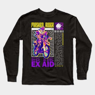 Kamen Rider Ex Aid Streetwear design Long Sleeve T-Shirt